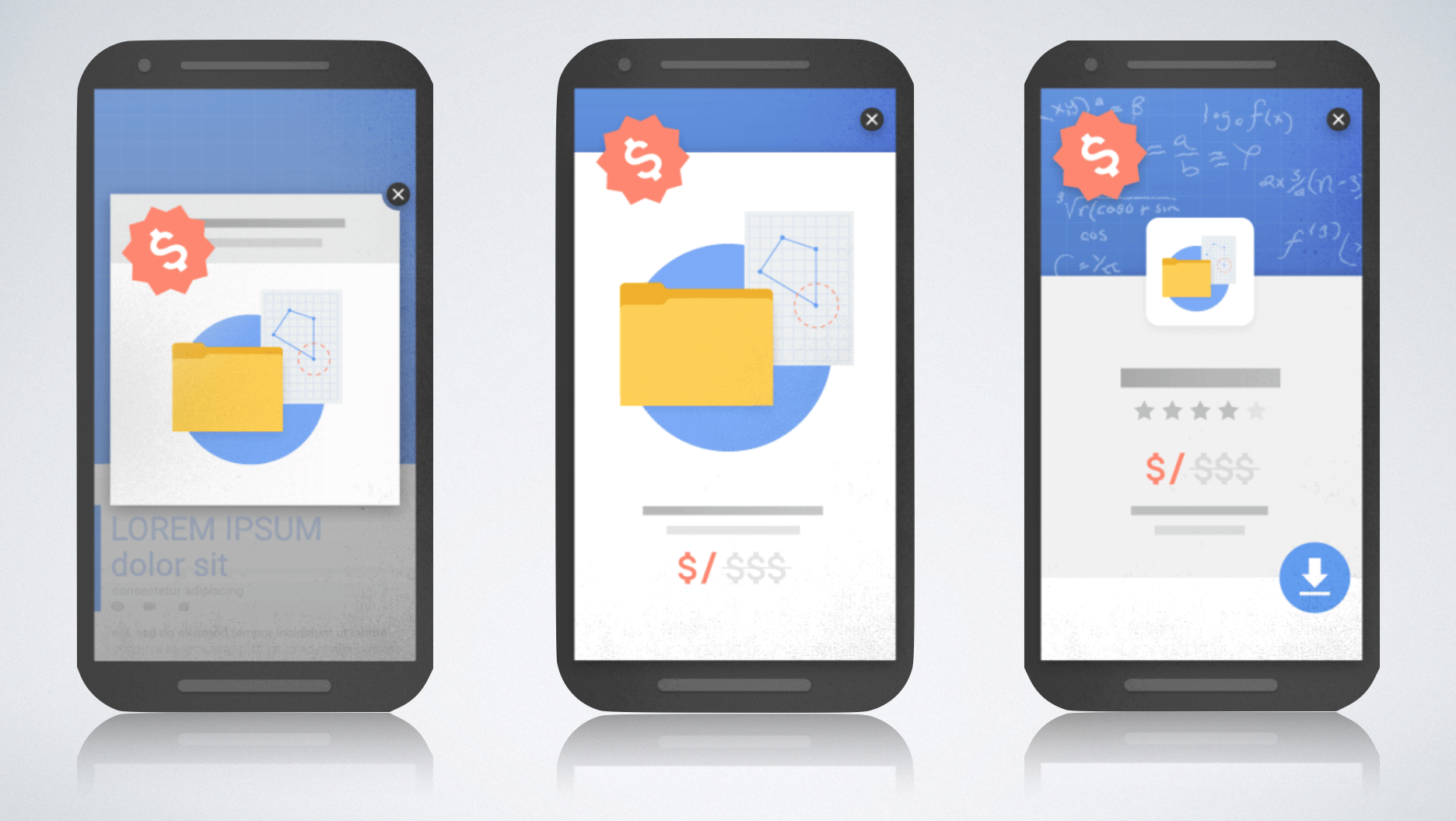 Google va faire la chasse aux publicités interstitielles sur mobile