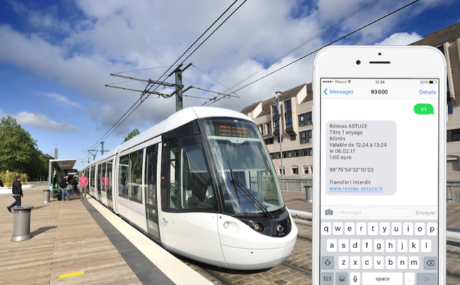Rouen adopte le paiement par SMS pour ses transports en commun