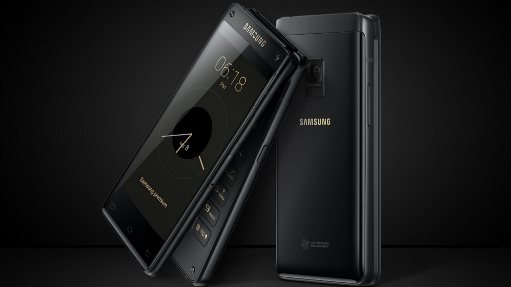 Le nouveau smartphone à clapet "Leader 8" de Samsung est officiel !