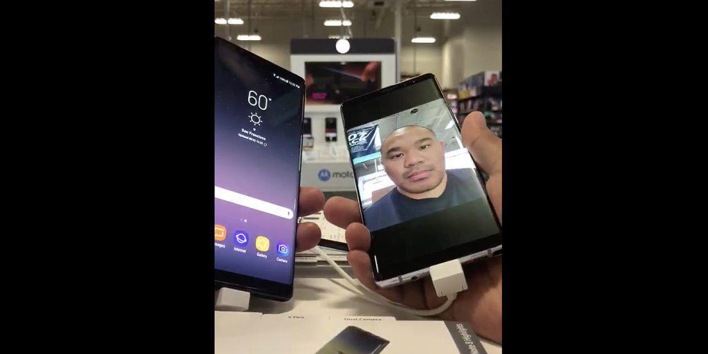 Comme le S8 avant lui, la reconnaissance faciale du Samsung Note 8 peut être trompée