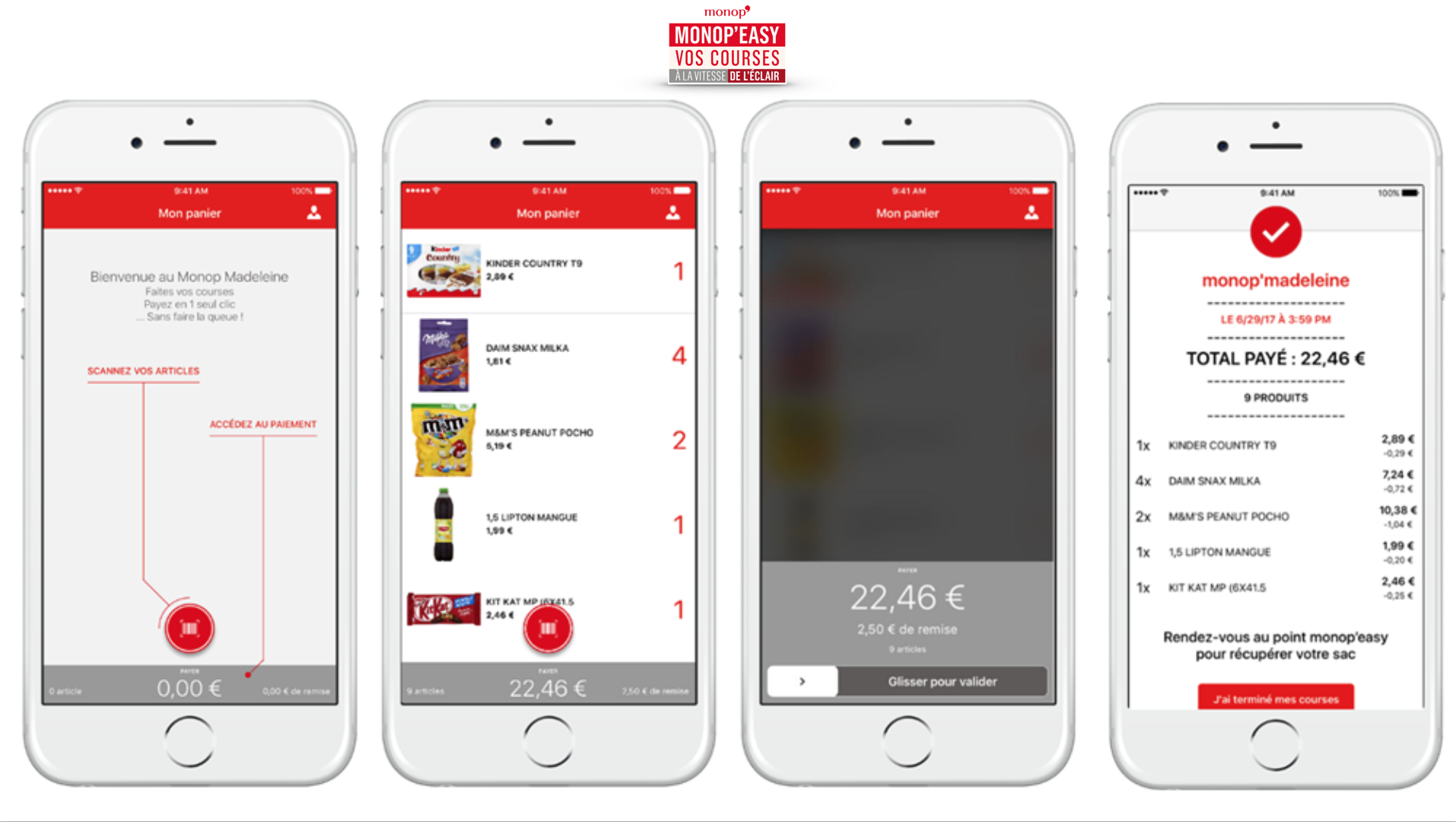 Pierre-Marie Desbazeille, Monoprix : "le client peut se servir de son smartphone pour scanner ses produits et payer en un clic"