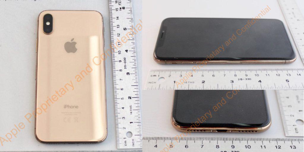 La FCC semble avoir laissé fuiter des photos d’un iPhone X couleur « Or »