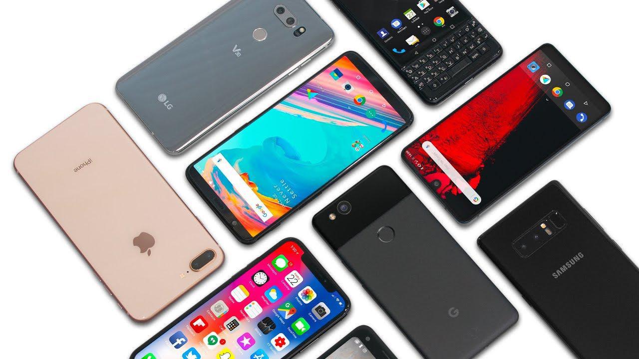 Les expéditions de smartphones ont baissé globalement de 3% au T1 2018