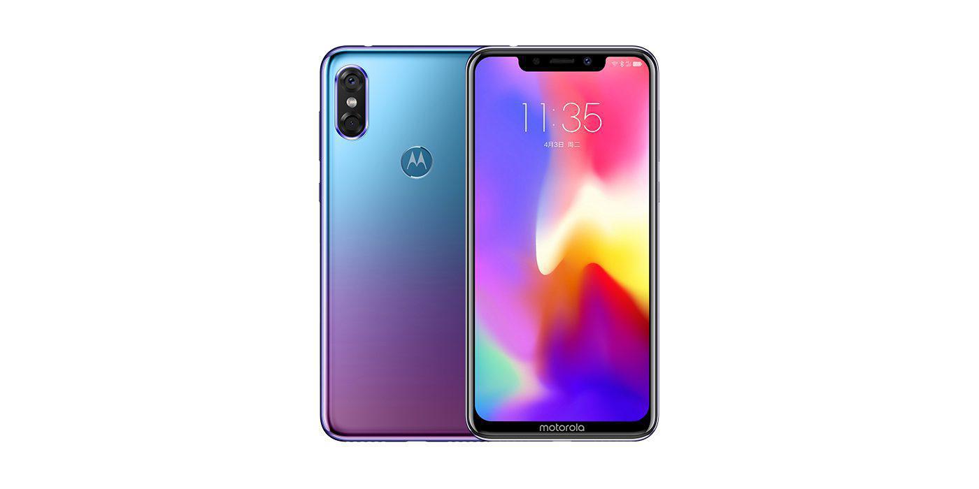 Le Motorola P30 lancé en Chine avec un design calqué sur l’iPhone X