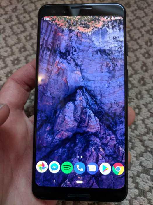 On a les premières photos "réelles" du petit Google Pixel 3