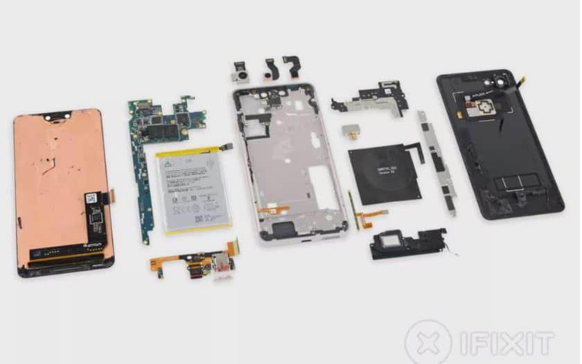 Le démontage du Pixel 3 par iFixit confirme un écran fourni par Samsung
