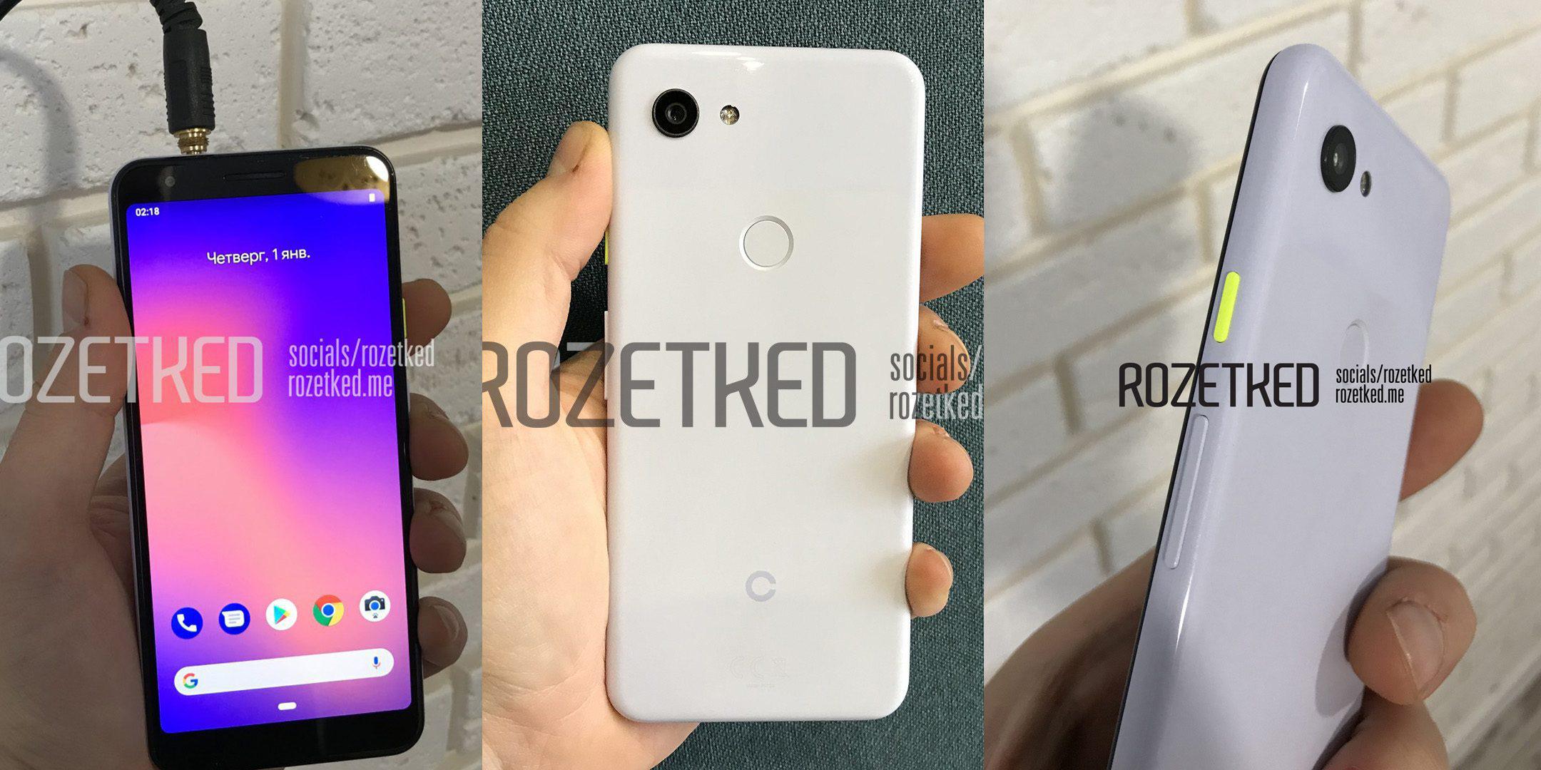 Photos alléguées du Pixel 3 Lite, alias «Sargo», avec prise casque, Snapdragon 670
