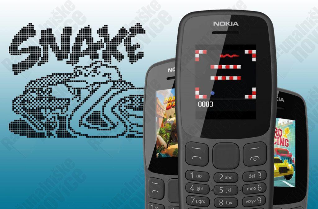 Le Nokia 106 est doté d’un écran de 1,8 pouce, et est parfait pour jouer à « Snake »