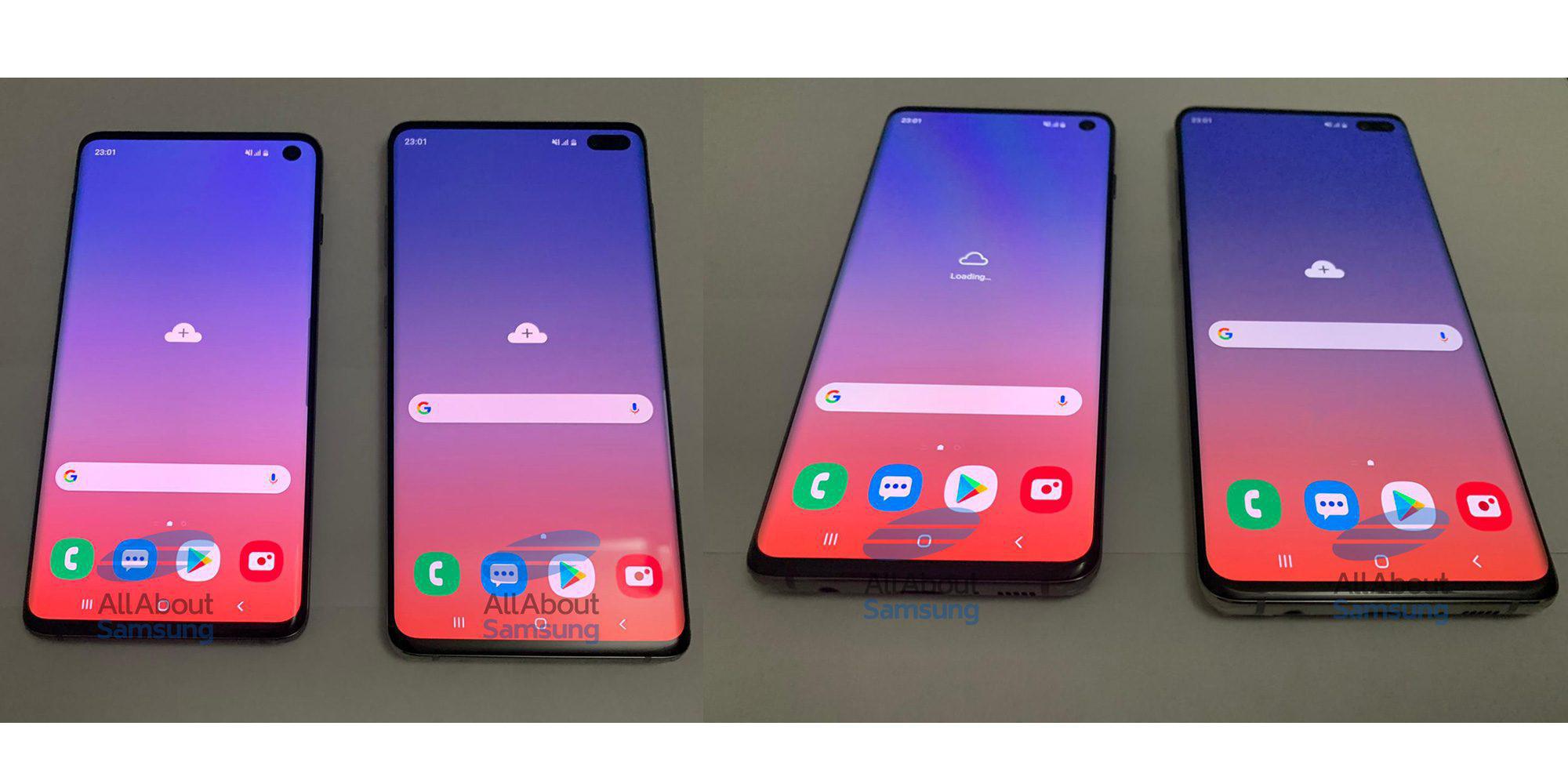 Une fuite qui montre les Samsung Galaxy S10 et S10 Plus dans toute leur splendeur