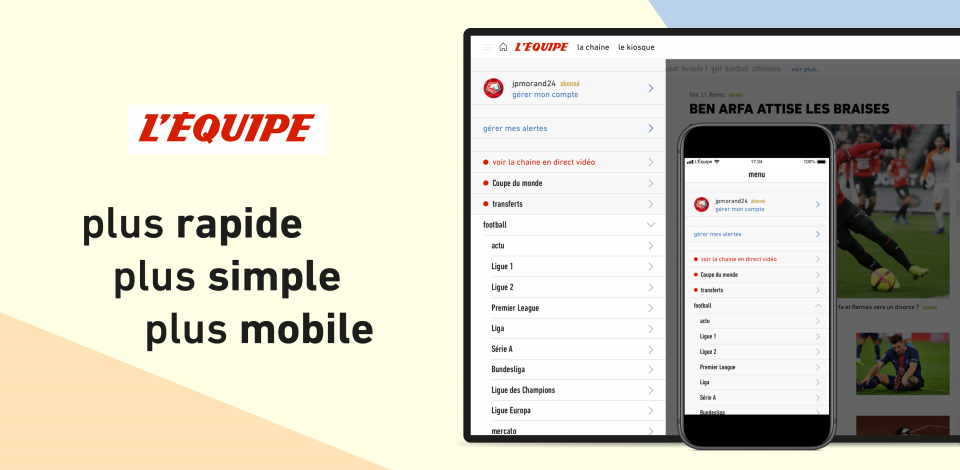L’Equipe lance son nouveau site PWA ce jeudi