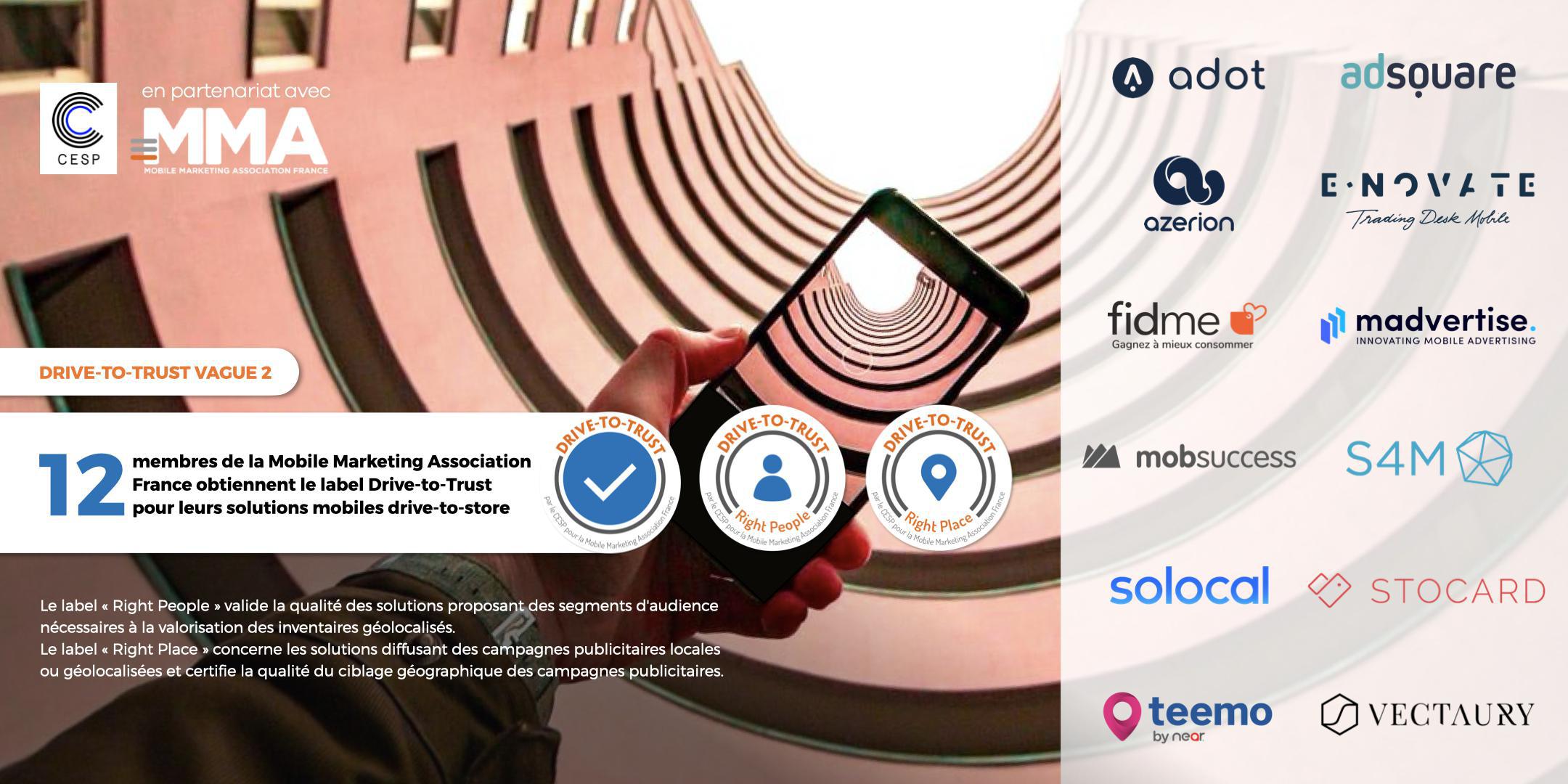 Azerion, E-novate, STOCARD, Adsquare et Solocal obtiennent la certification Drive-to-Trust