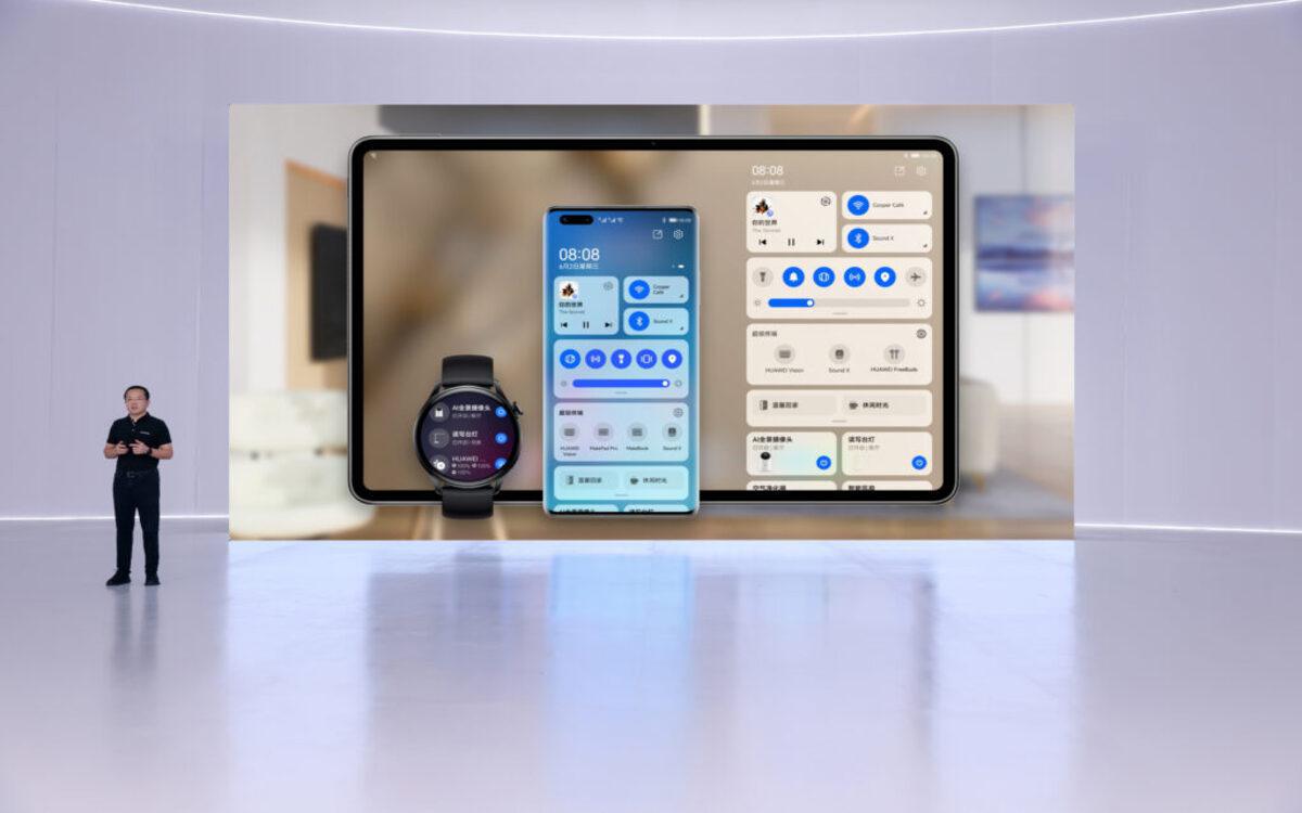 Huawei lance de nouveaux produits compatibles avec HarmonyOS