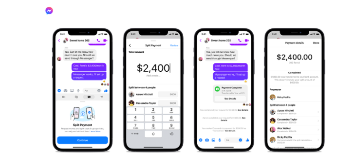 Meta dévoile une nouvelle fonctionnalité de paiement fractionné dans Facebook Messenger