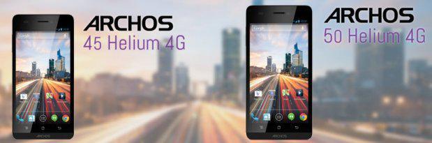 Des smartphones Android 4G sans abonnement à moins de 200€, proposés par ARCHOS !
