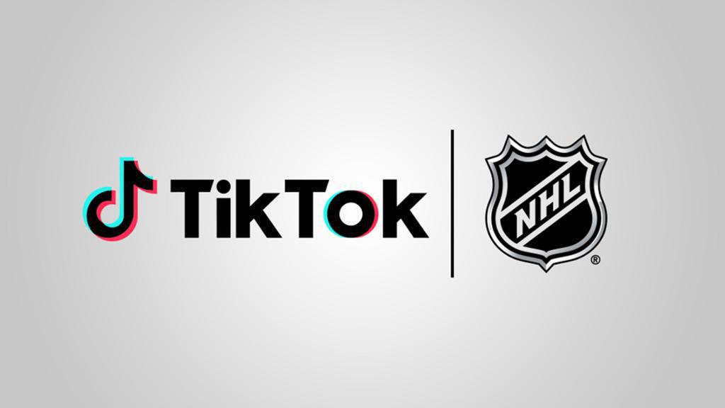 LNH, l'AJLNH et TikTok annoncent un partenariat