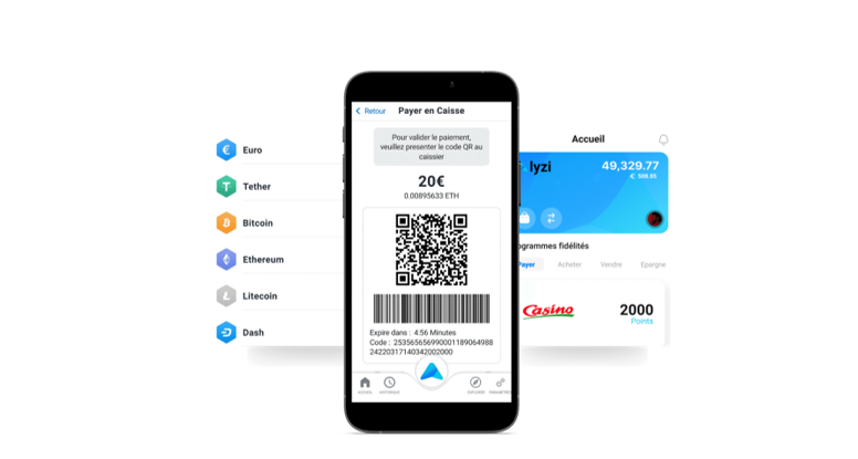 LYZI démocratise les cryptos pour le paiement en magasin
