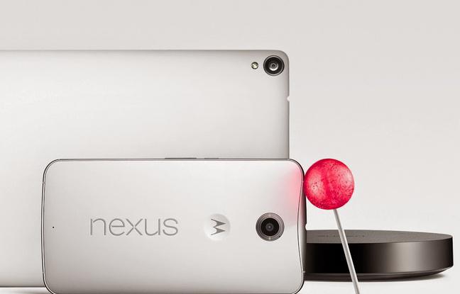 Google lance Android Lollipop, Nexus 6 et 9