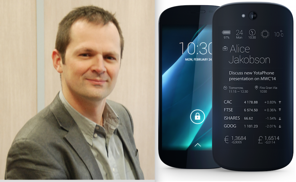 José Caballero : "le Yotaphone est un challenger intéressant pour l'iPhone"