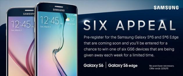 Encore une image filtrée des samsung Galaxy S6 et S6 Edge