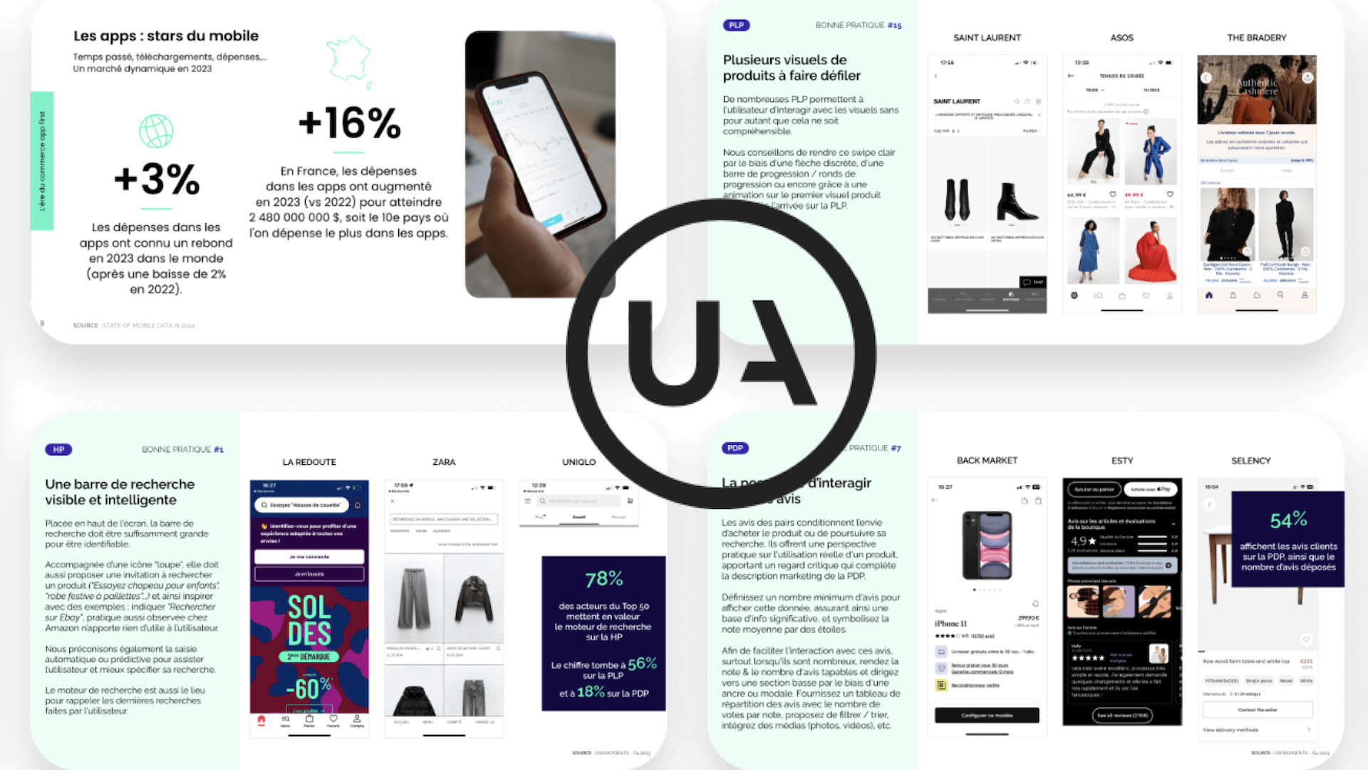 USERADGENTS décrypte 50 applications retail dans sa nouvelle étude