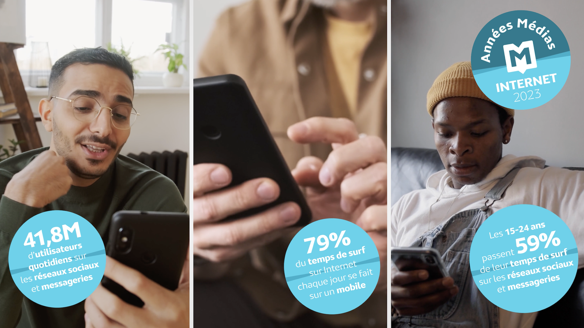 79% du temps passé sur Internet se fait depuis un mobile