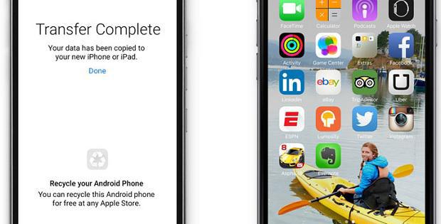 WWDC 15 - Apple va lancer une app pour migrer d'Android vers iOS