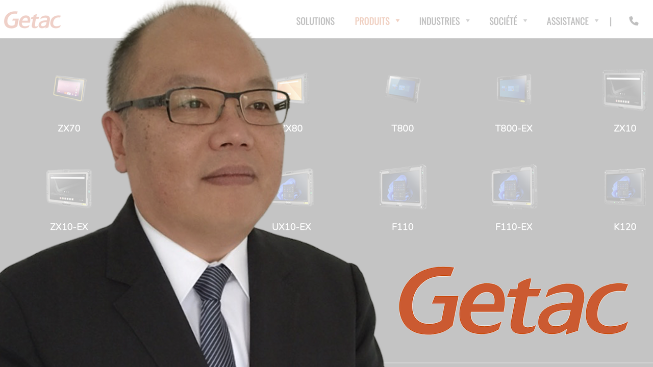 Jimmy Lin, Technology France Director de GETAC 