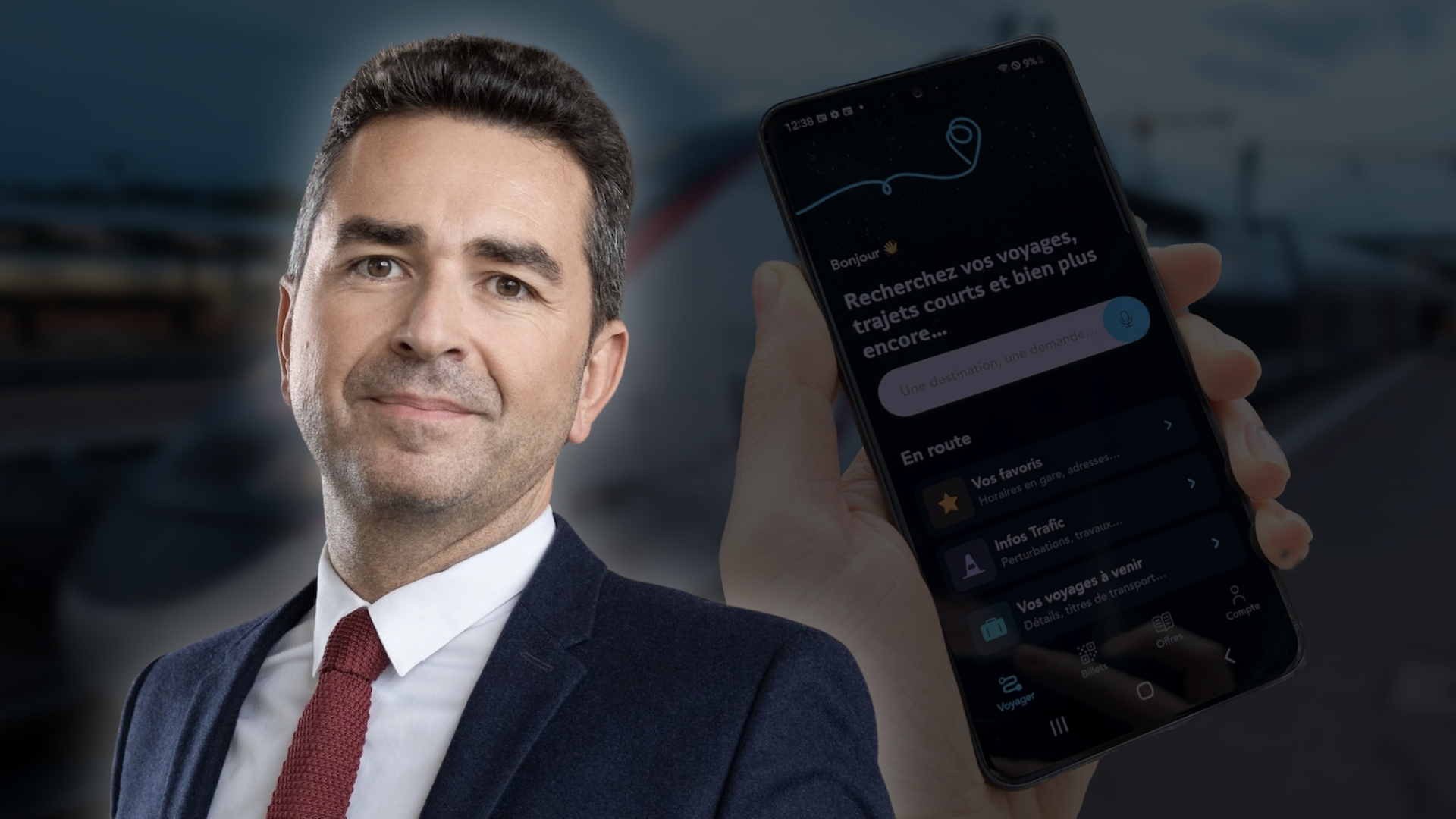 David Nedzela, Directeur Clients SNCF Connect & tech © Magali Delporte