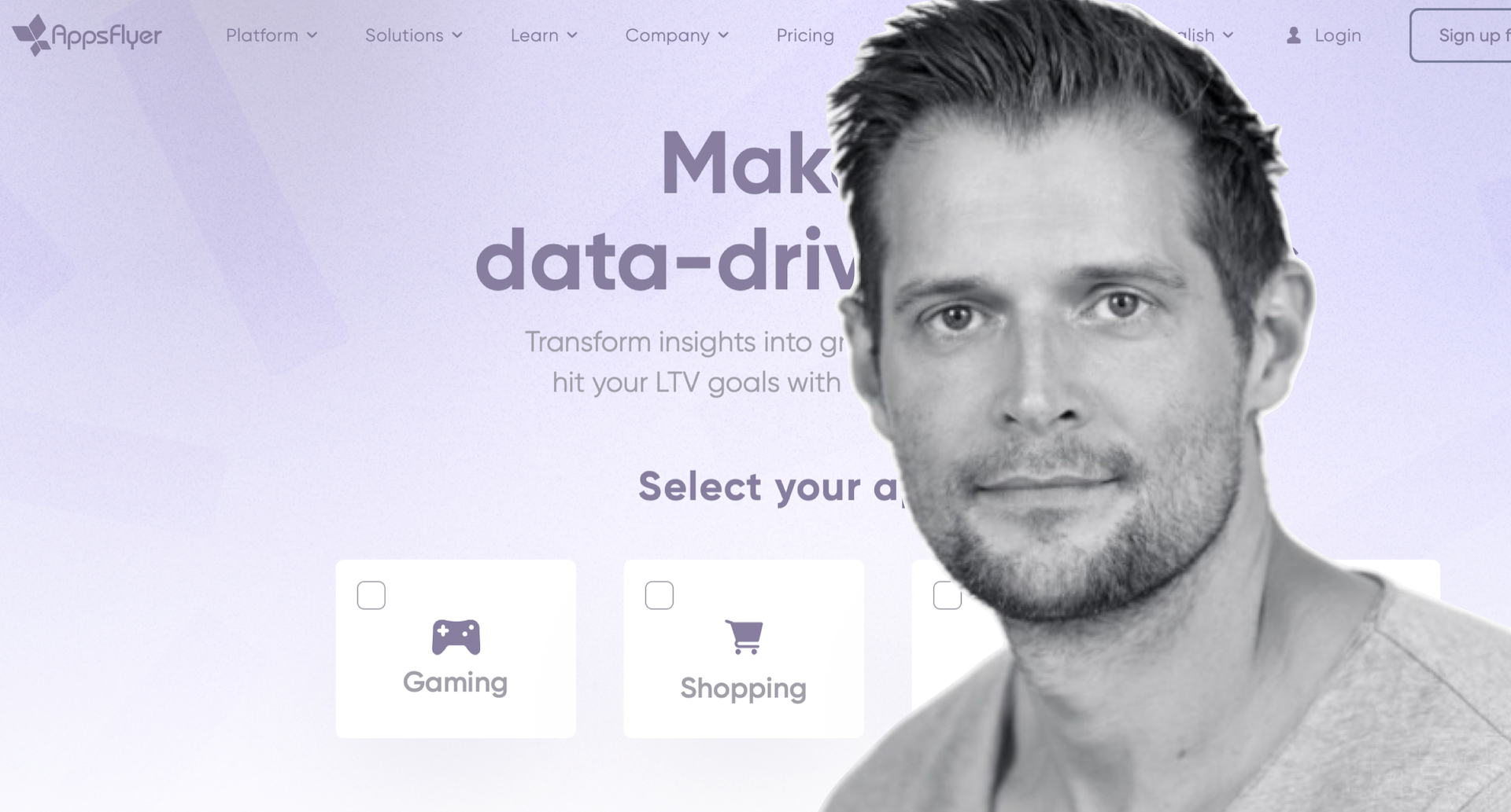 Adam Smart, Directeur Produit Gaming chez AppsFlyer