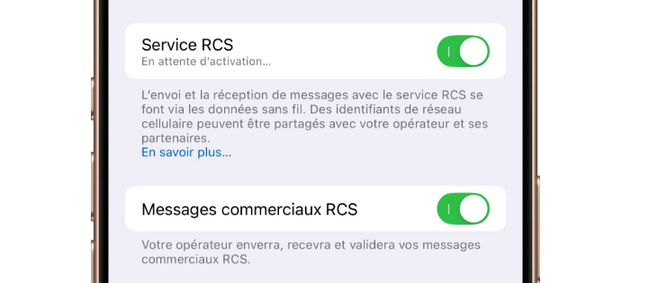 Orange Active le RCS sur iOS 18.4