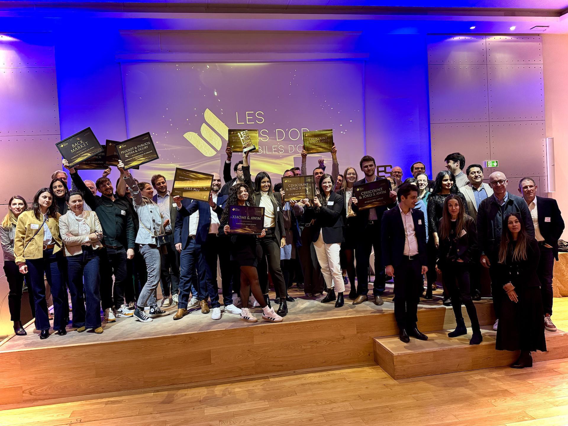 Cdiscount, Joko et Awin remportent le grand prix des Mobiles d’Or