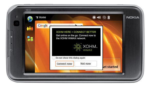 Nokia met du Wimax dans sa tablette tactile