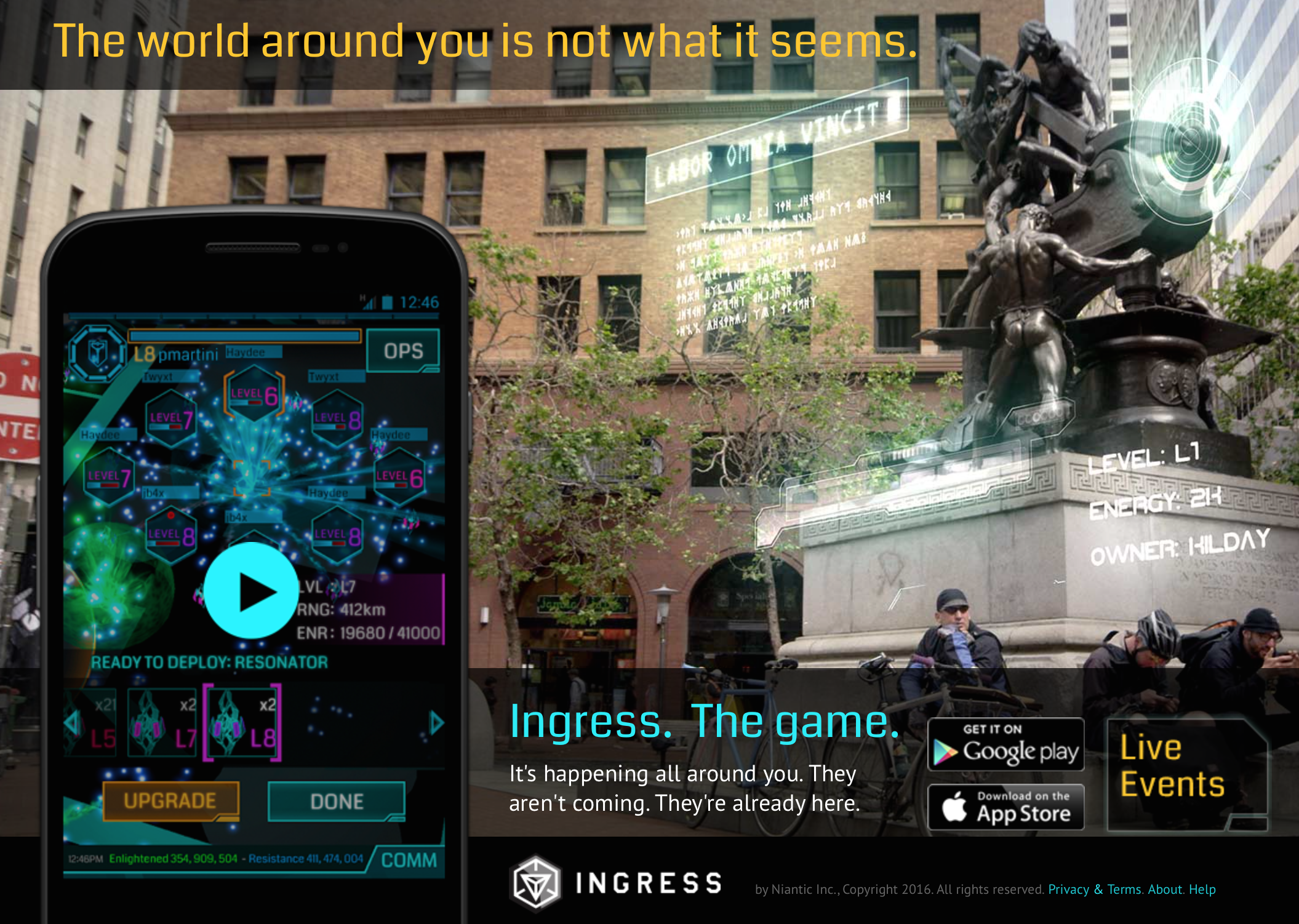 Ingress, par Niantic Labs