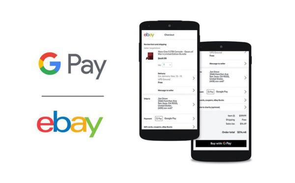 eBay va ajouter le support de Google Pay sur son application Android et son site Web