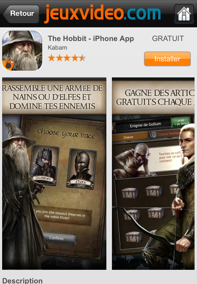 MobPartner JeuxVideo.com iPhone screenshot 3