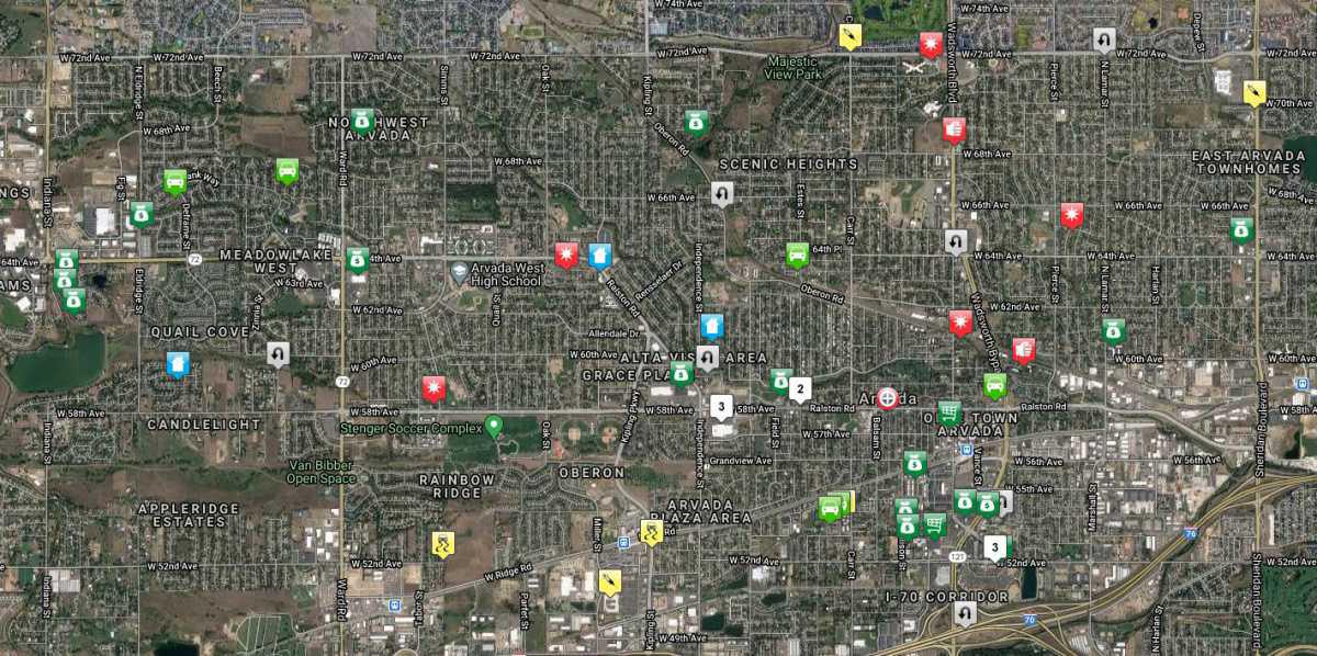 The Arvada Crime Report - November 16th: Overall reported down 26% this week, compared to 8-week average