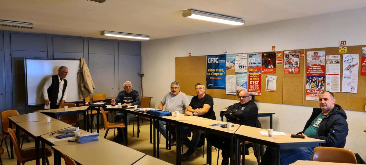 LE PRESIDENT DE LA FEDERATION FPT à la rencontre des syndicats, était présent à l'AG du syndicat départemental de la Haute Savoie
