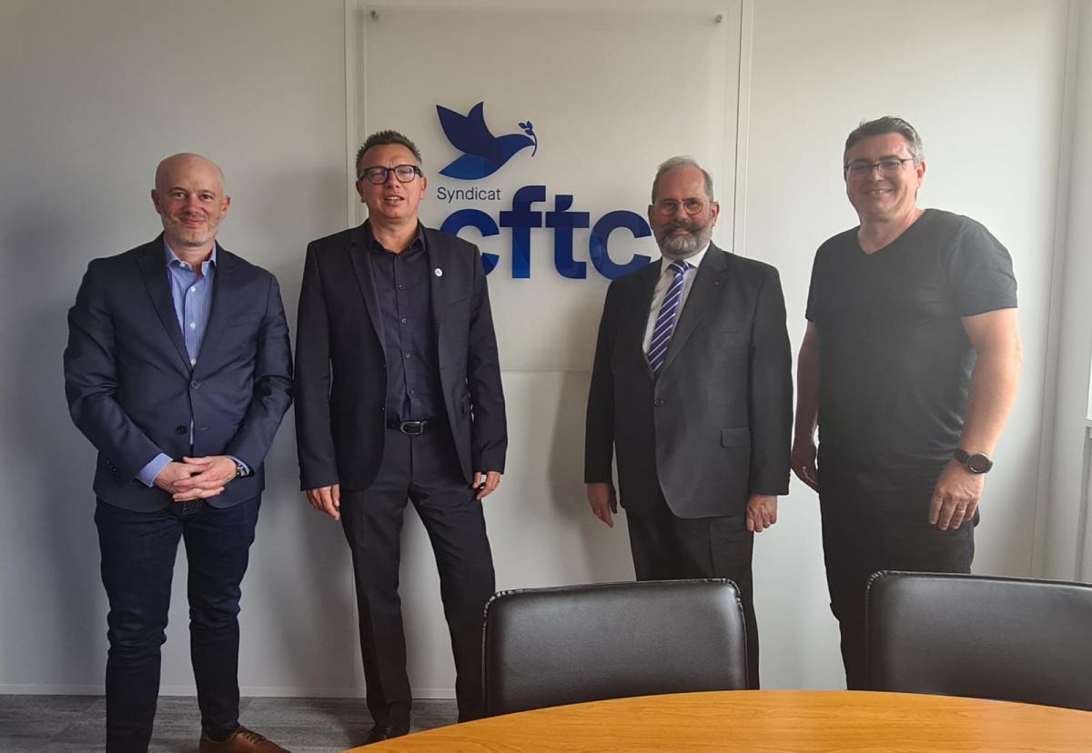 La FFPT-CFTC a rencontré le Président du Conseil Supérieur de la Fonction Publique Territoriale