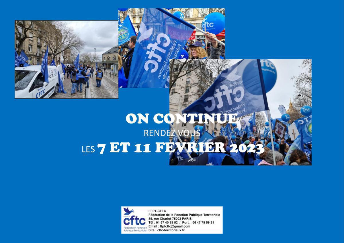 LA FEDERATION PRESENTE CONTRE LA REFORME DES RETRAITES 