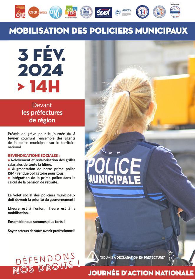 GRÈVE DU 03 FÉVRIER 2024