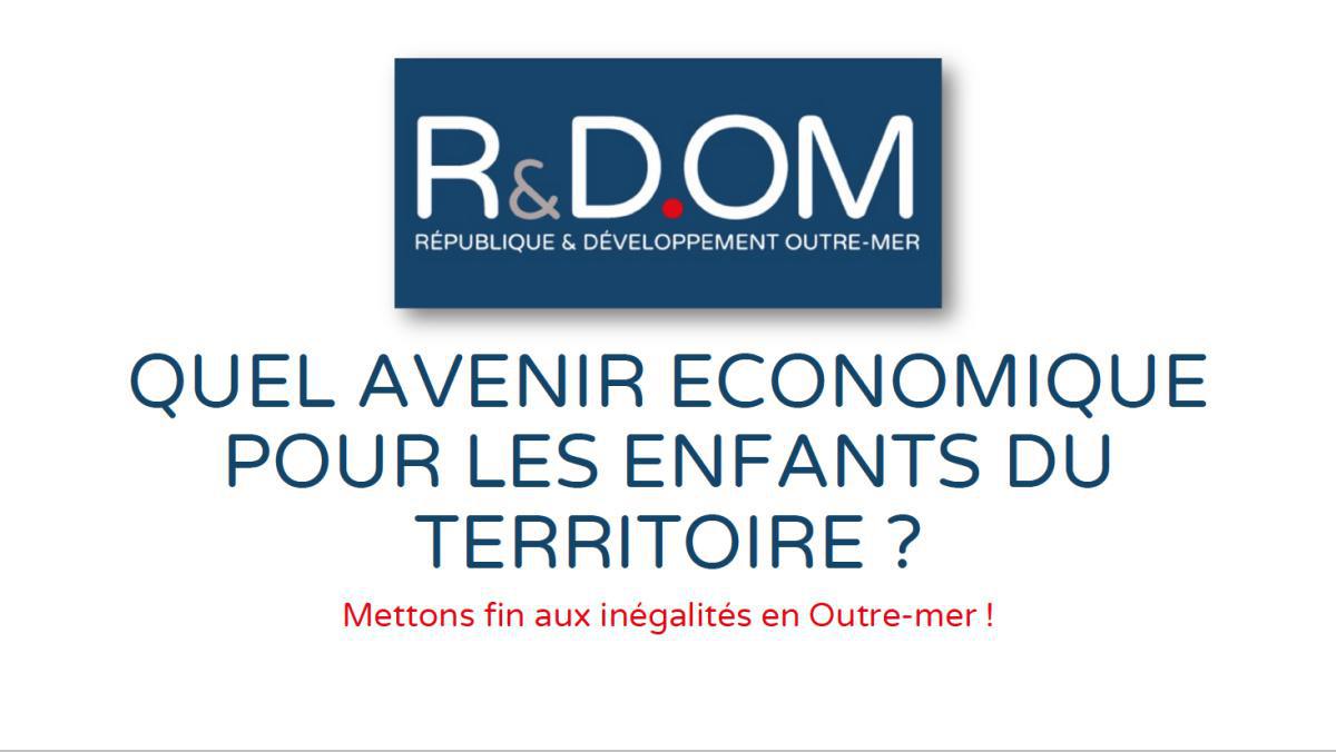 Conférence R&DOM "Quel avenir économique pour les enfants du territoire ?"