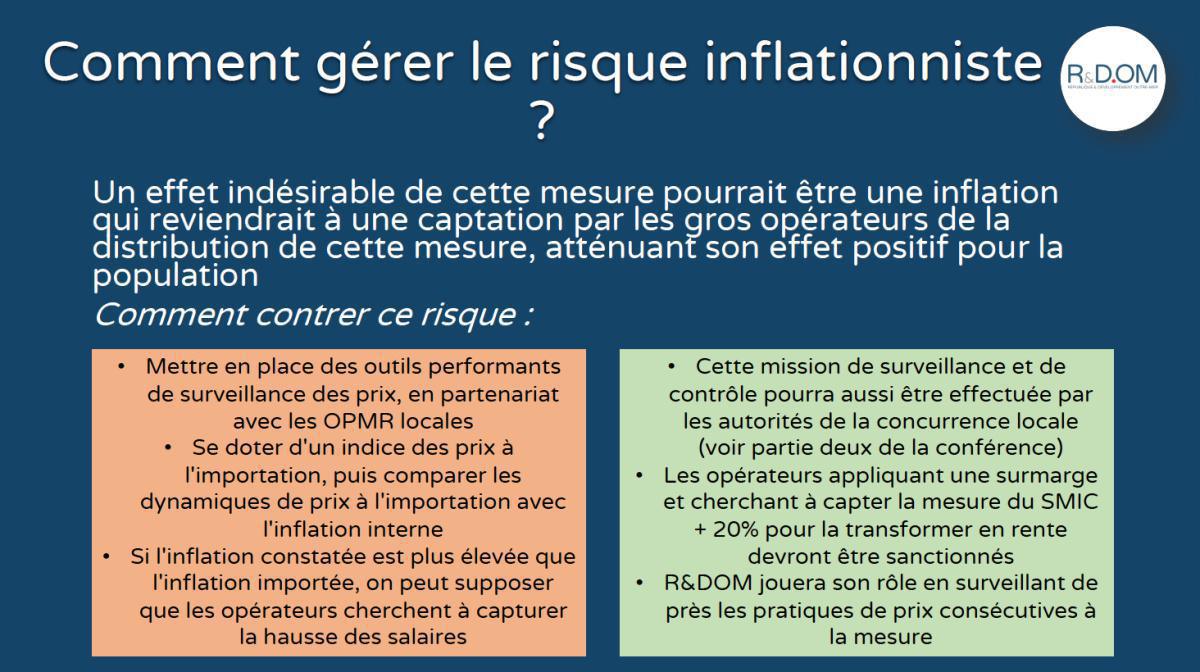 Conférence R&DOM "Quel avenir économique pour les enfants du territoire ?" Conférence R&DOM "Quel avenir économique pour les enfants du territoire ?"