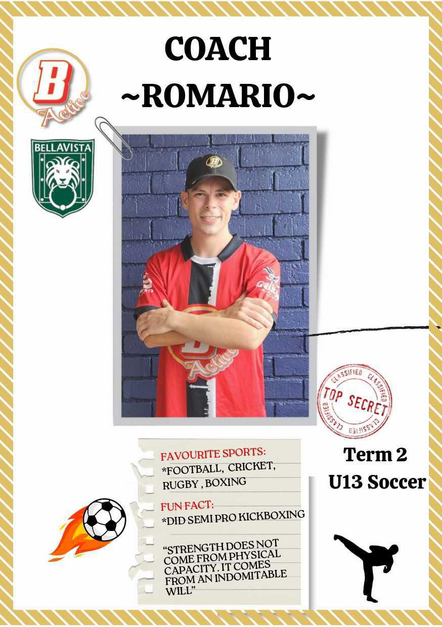 Meet our Sports Coaches!