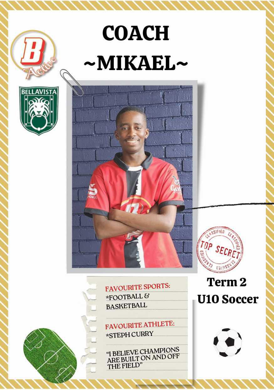 Meet our Sports Coaches!