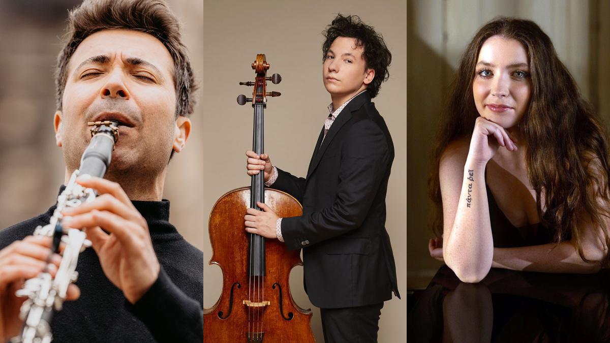 Pablo Barragán, Edgar Moreau, Martina Consonni Pablo Barragán, Edgar Moreau, Martina Consonni