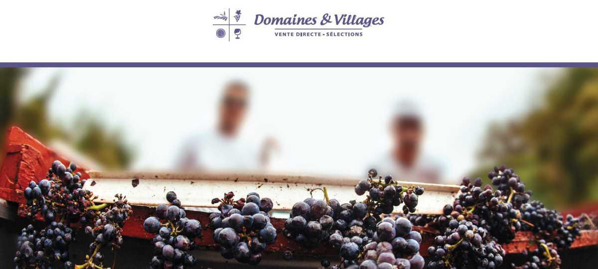 Livraison commandes de vin "Domaines & Villages"