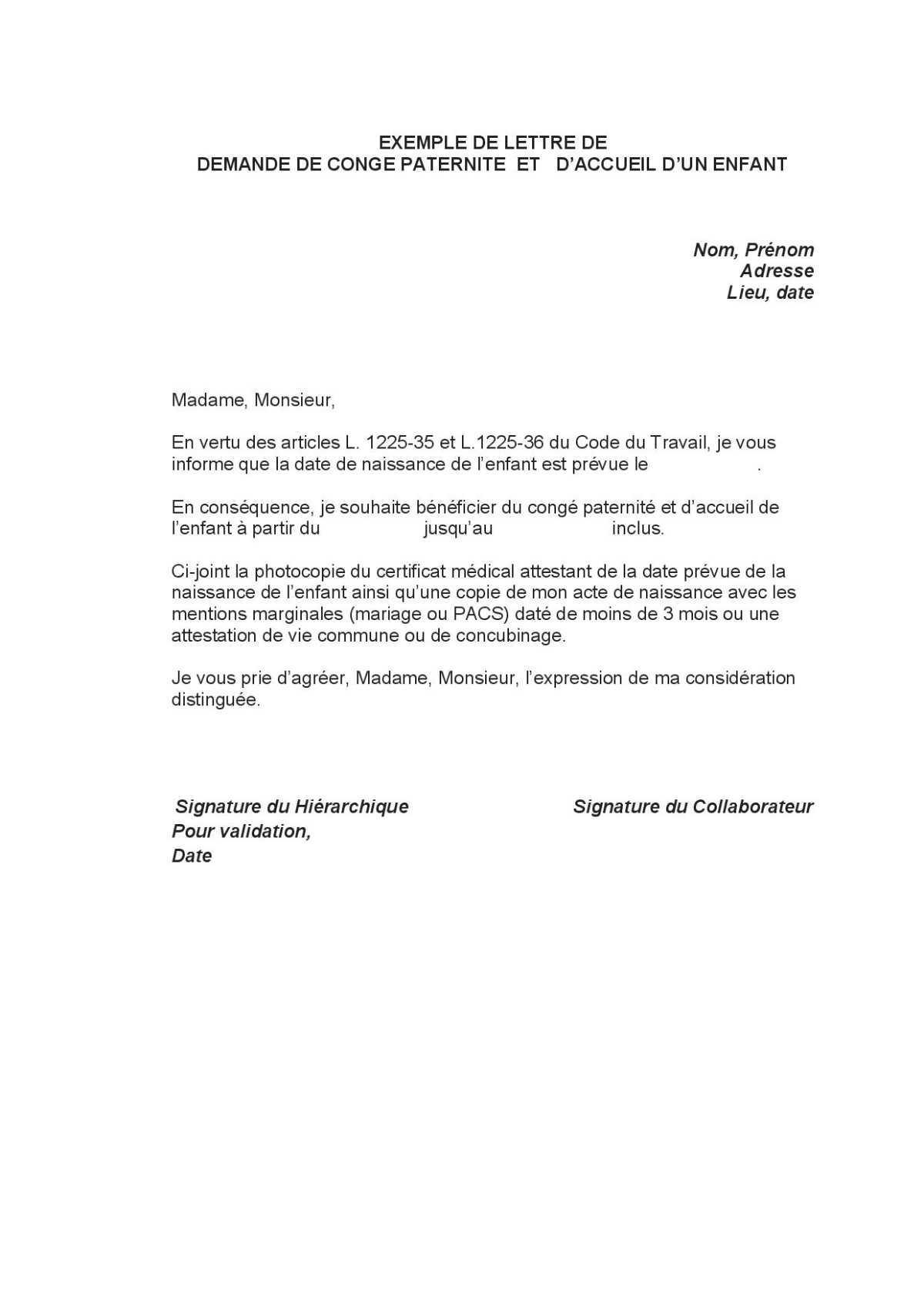 FO vous explique le congès de parternité...