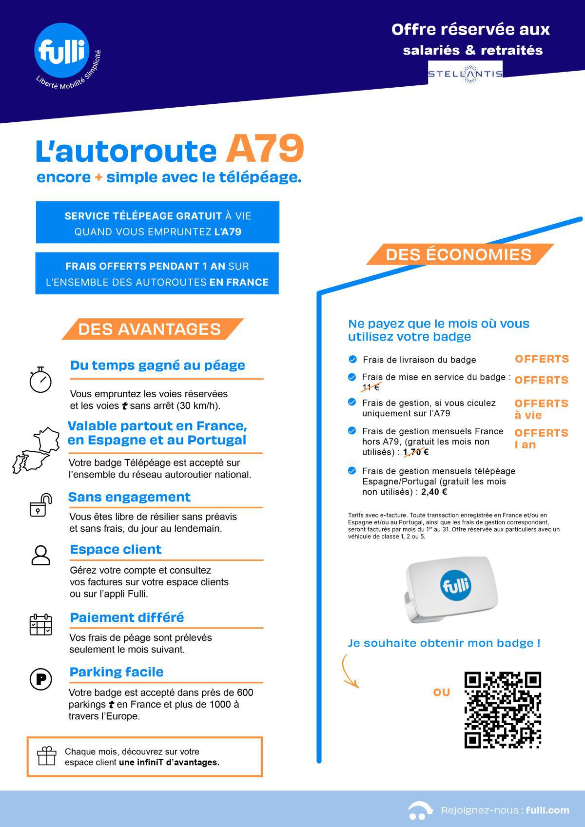 Offre autoroute A79 pour Sept-Fons avec deux permanences sur le site !