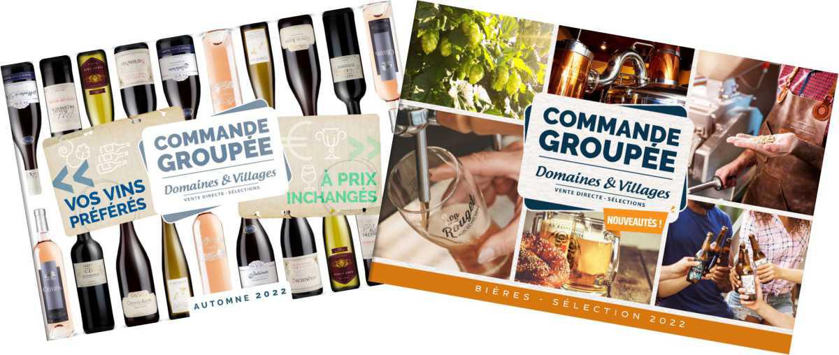 Domaines et Villages : Commande de Bières et Vins, Livraisons