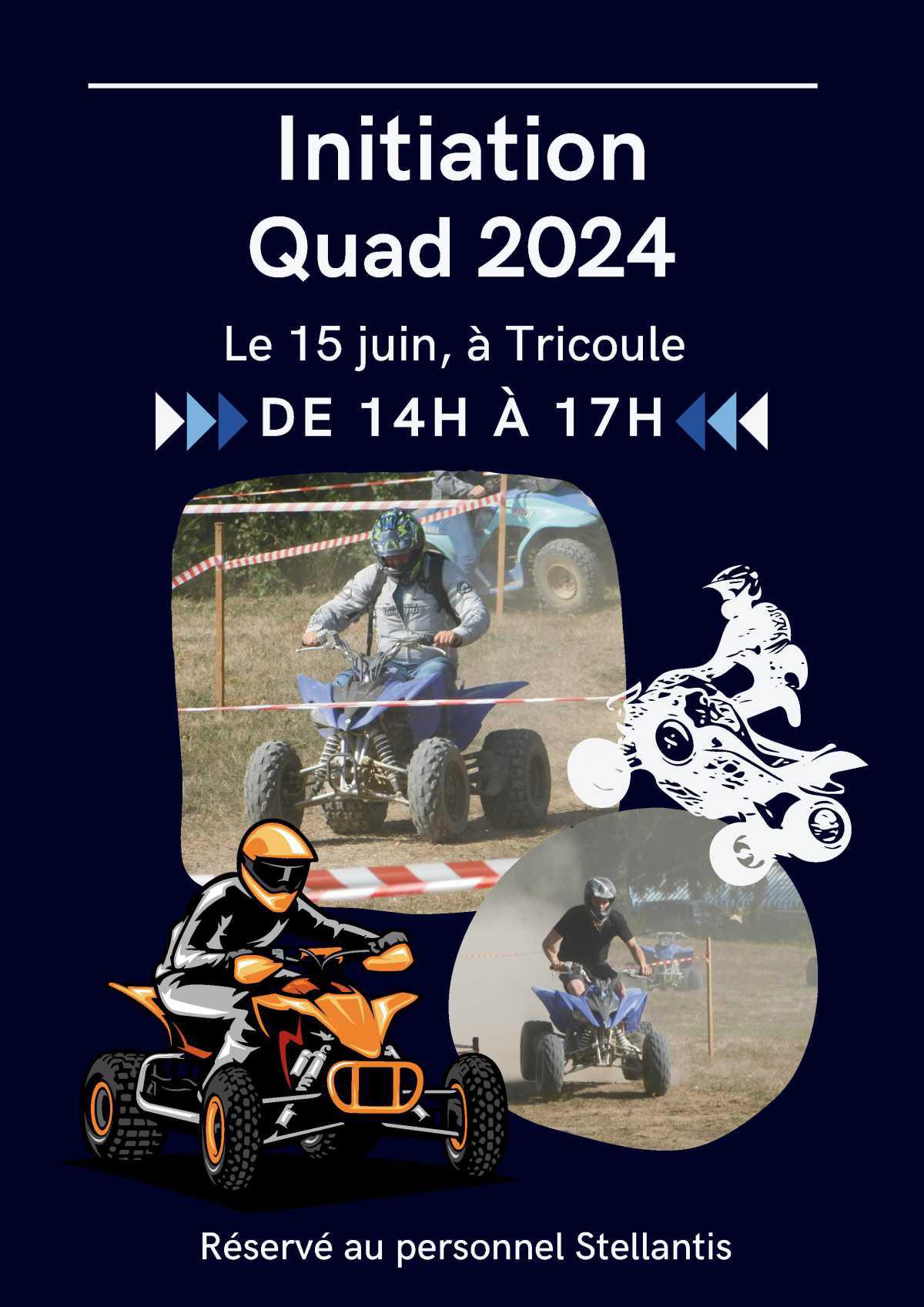 Initiation QUAD samedi 15 juin